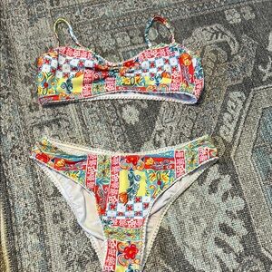 Shein Colorful Bikini Set